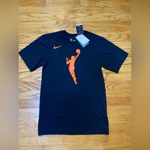 Nike Dri-Fit WNBA Basketball T-Shirt Black/Orange Men’s Sz XS New!